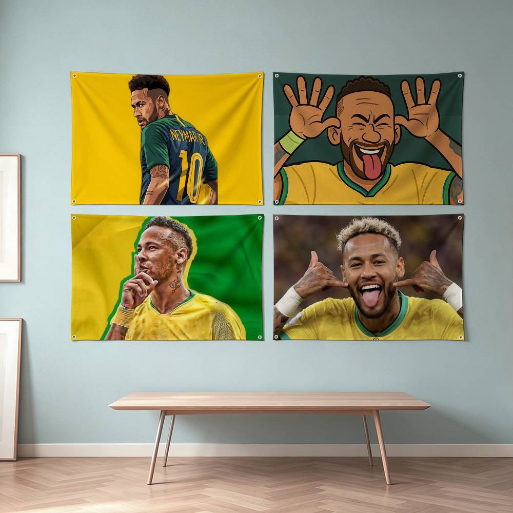 Outdoor Sport Club - Neymar-R Football Sport-S Flag Suitable For