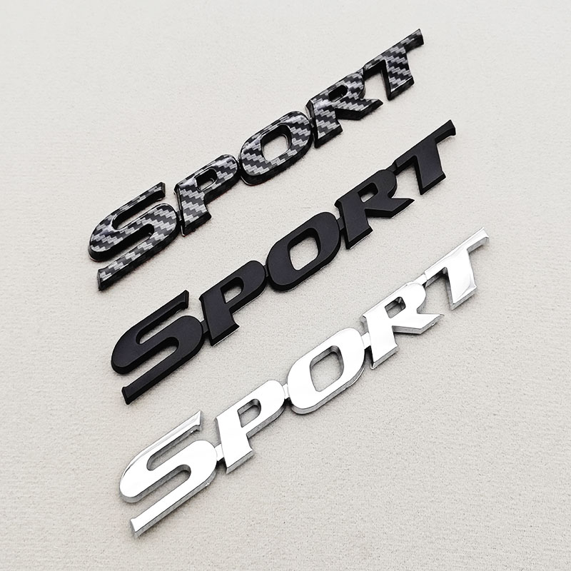 Outdoor Sport Logo - 3D ABS Chrome Car Letters Logo