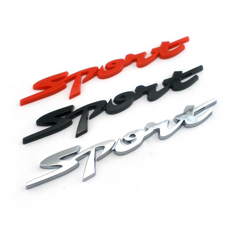 Outdoor Sport Logo - 3D sport Premium Car Side Fender