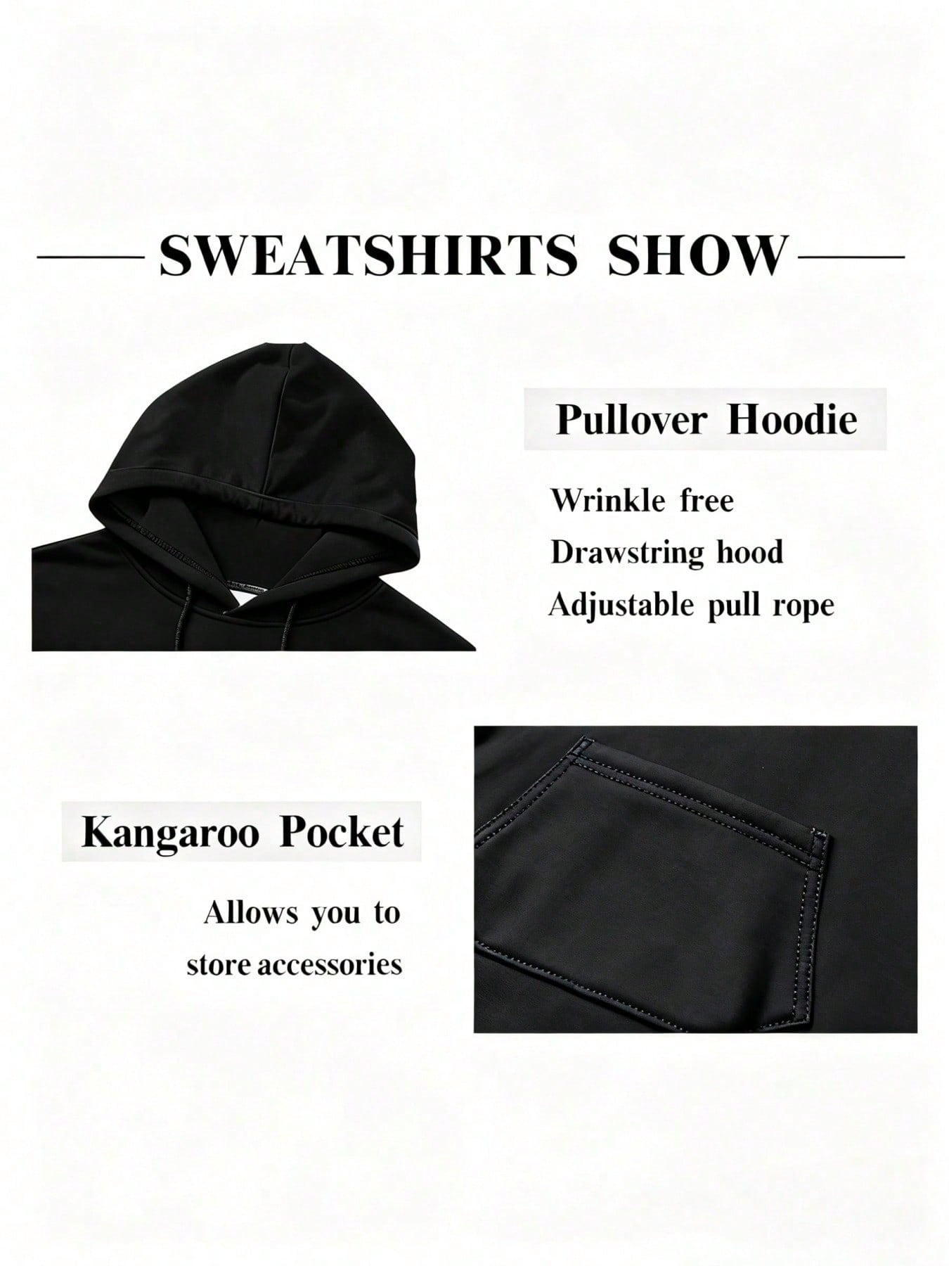Funny Whatever Mens Hoodie 2‑P - Outdoor Sports Outfit review and price