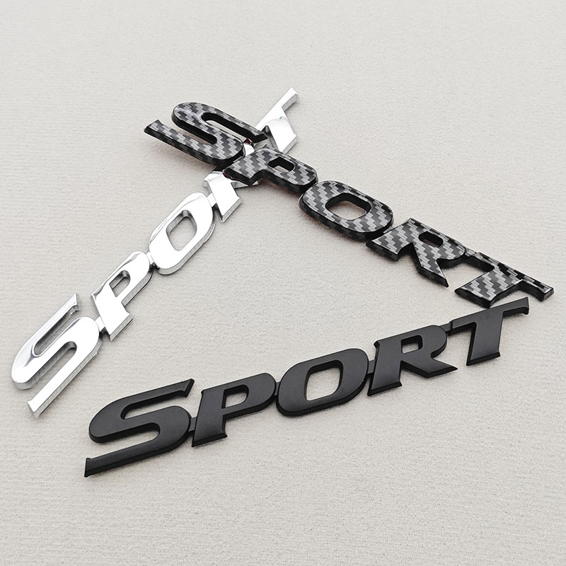 3D ABS Chrome Car Letters Logo - Outdoor Sport Logo review and price