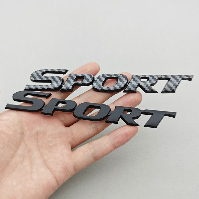 3D ABS Chrome Car Letters Logo - Outdoor Sport Logo review and price