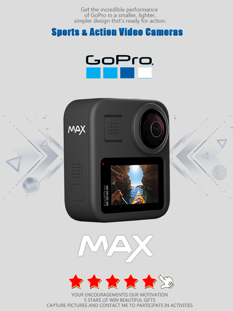 GoPro MAX 360 Action Camera wi - Outdoor Sport Live review and price