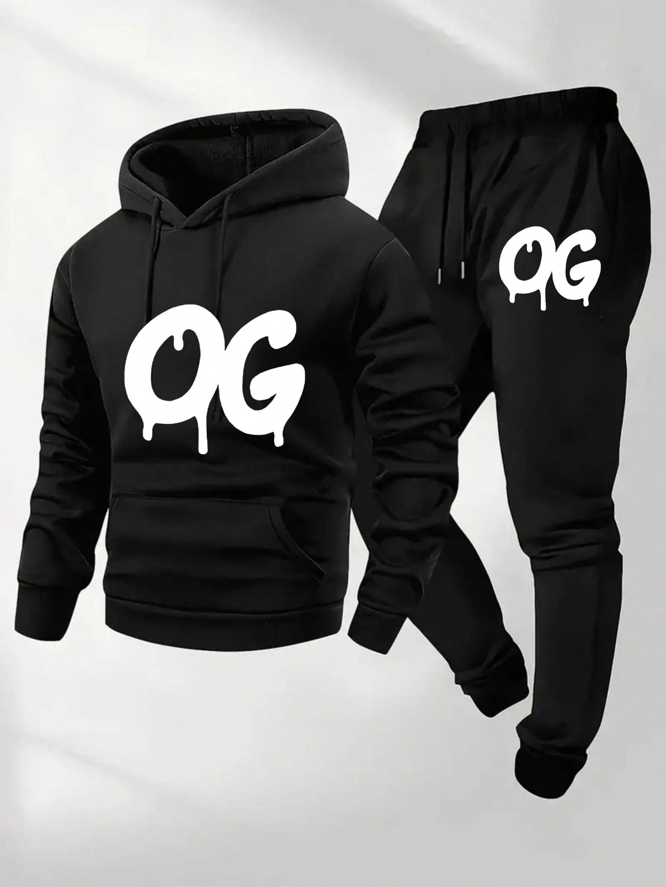 OG Print Men's 2 Piece Casual  - Outdoor Sport Hoodie review and price