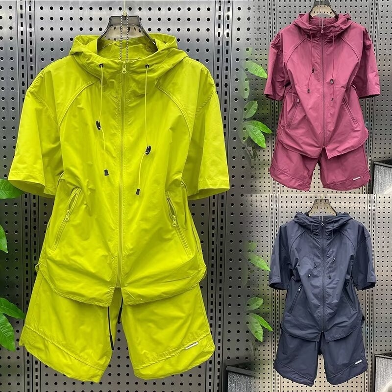 Men Summer Thin Outdoor Hooded - Outdoor Sports Outfit review and price