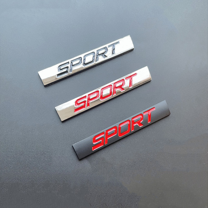 3D Metal Black Chrome Logo Spo - Outdoor Sport Logo review and price