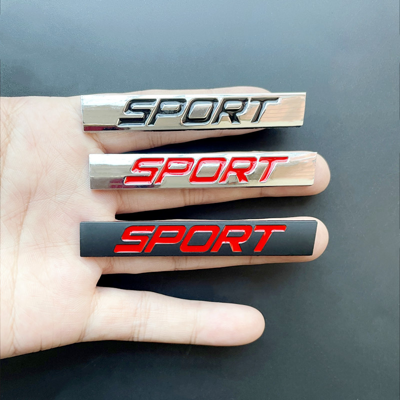 3D Metal Black Chrome Logo Spo - Outdoor Sport Logo review and price