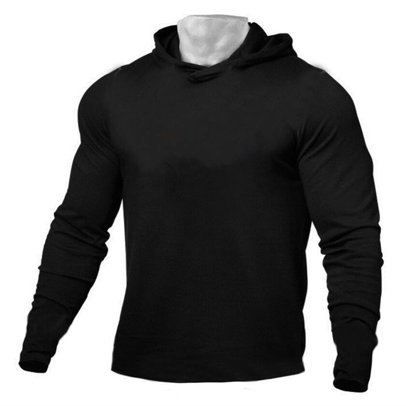 Plain Mens Hooded T-shirts Spr - Outdoor Sport Hoodie review and price