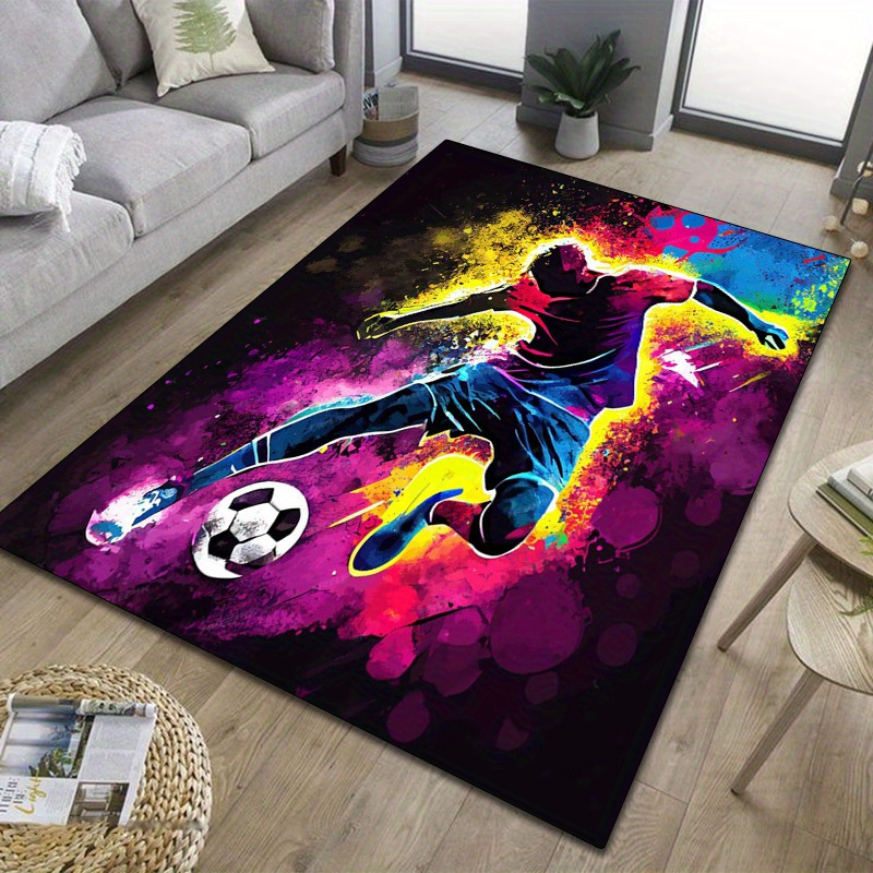 Colorful Football Player Actio - Outdoor Sport Live review and price