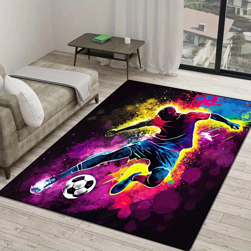Colorful Football Player Actio - Outdoor Sport Live review and price