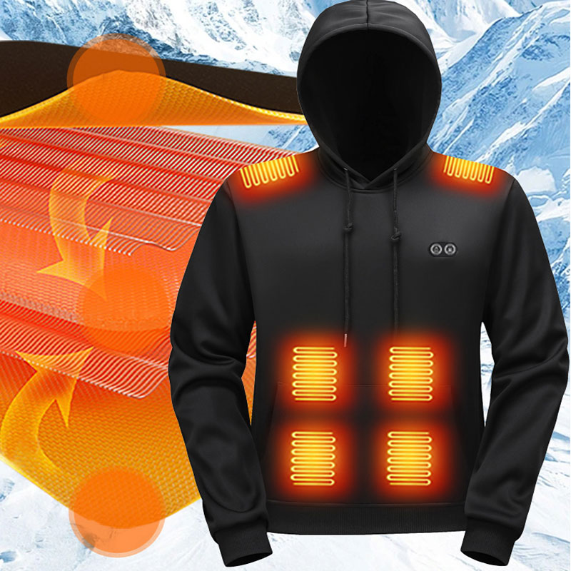 17 Zone Heating Hoodie Sweatsh - Outdoor Sport Hoodie review and price